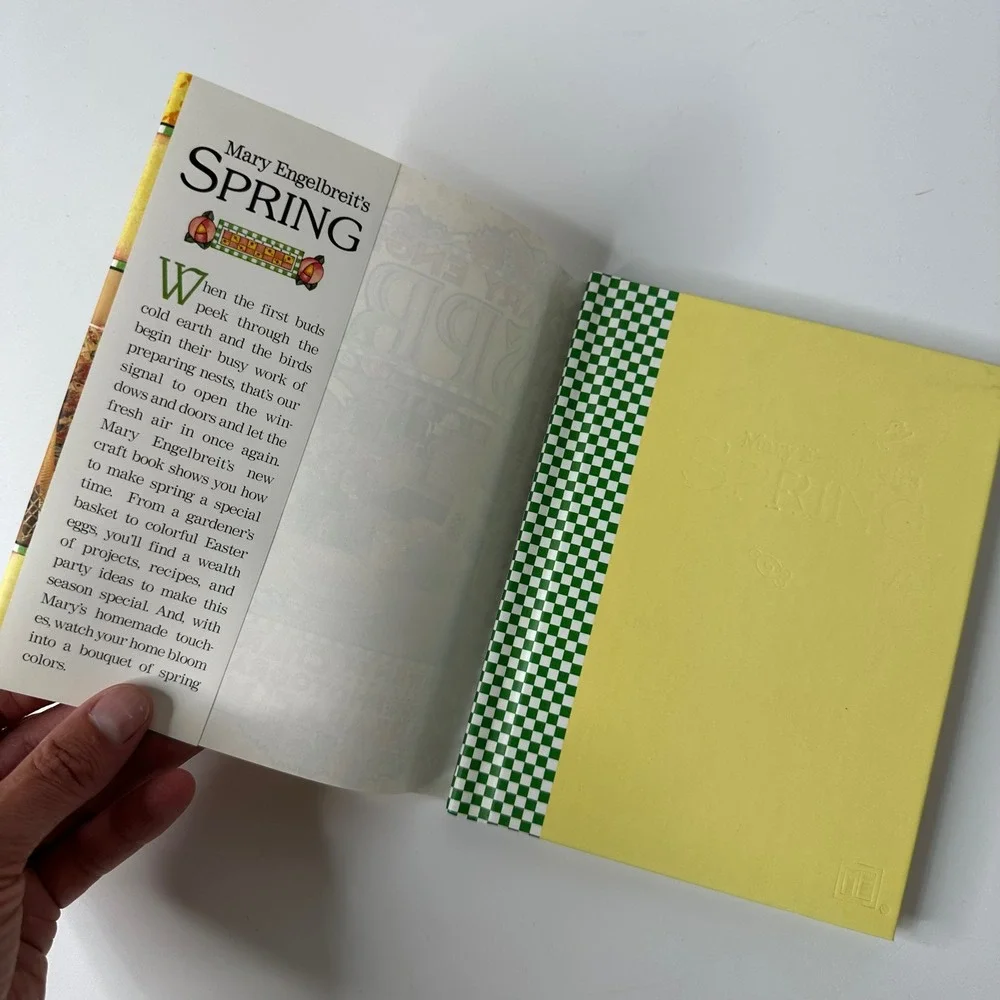 Mary Engelbreit Spring Craft Book & Communication Notecards Stationery Set
